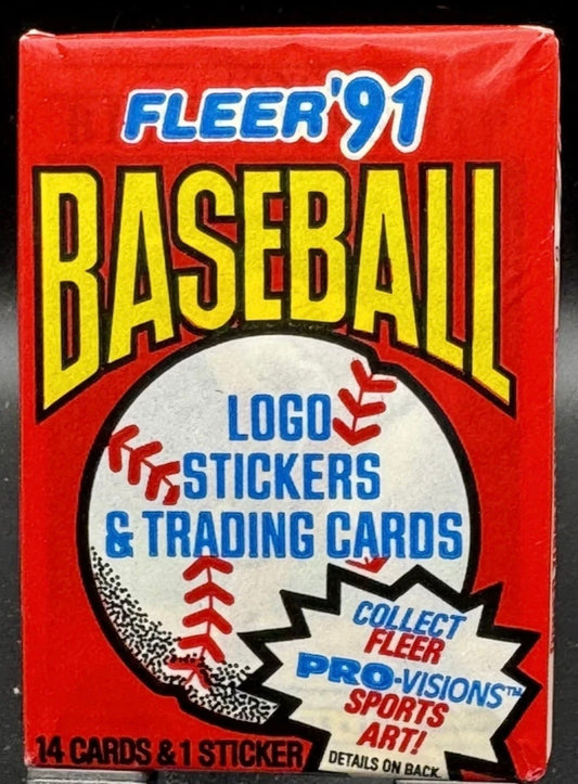 1991 Fleer Major League Baseball Pack