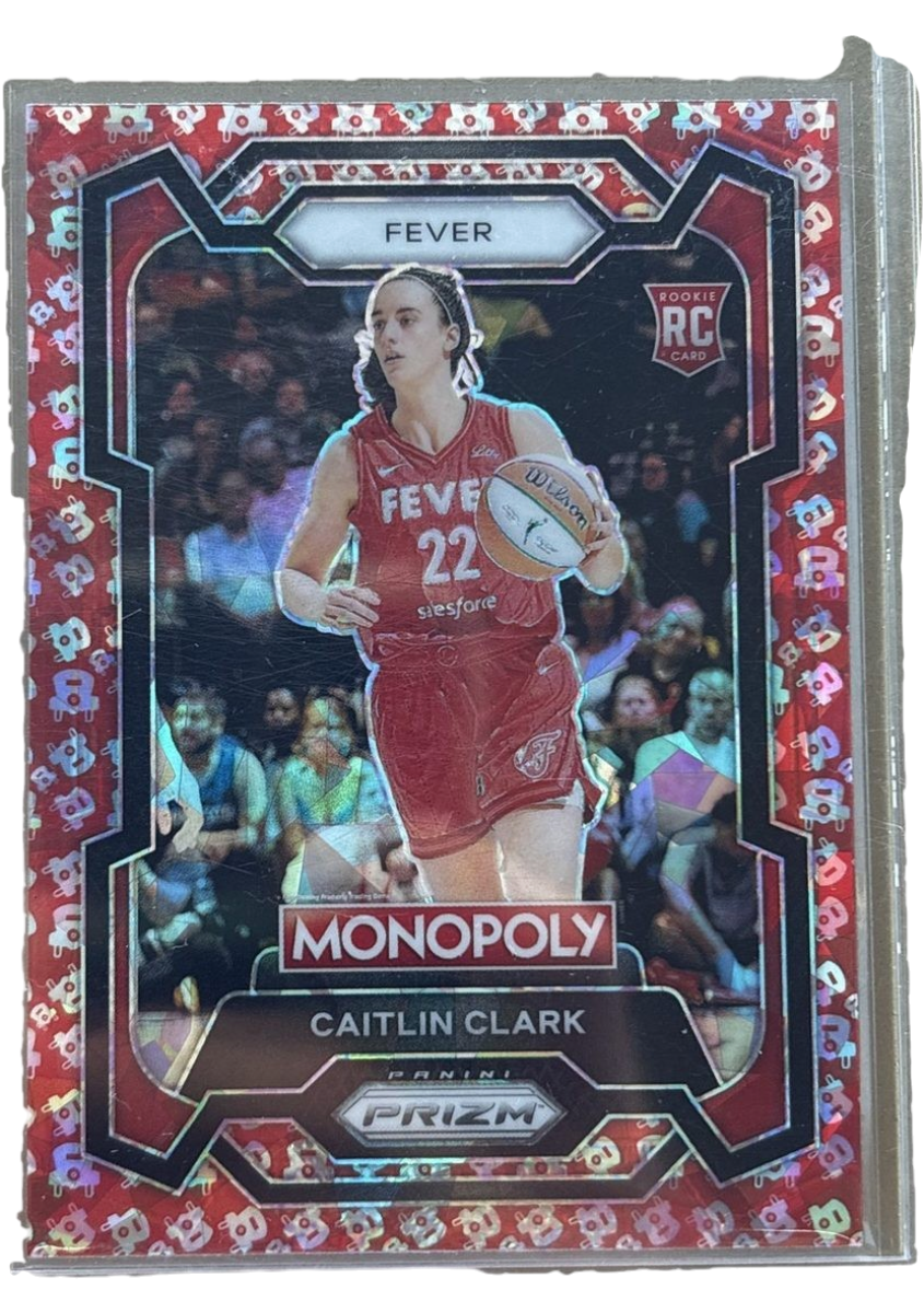 Panini 2024 Prizm Caitlin Clark Free Parking Cracked Ice RC