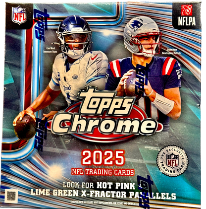 2025 Topps Chrome Football Mega Box