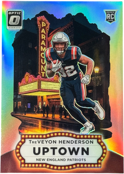 2025 Panini Donruss Optic Uptowns TreVeyon Henderson #23 RC