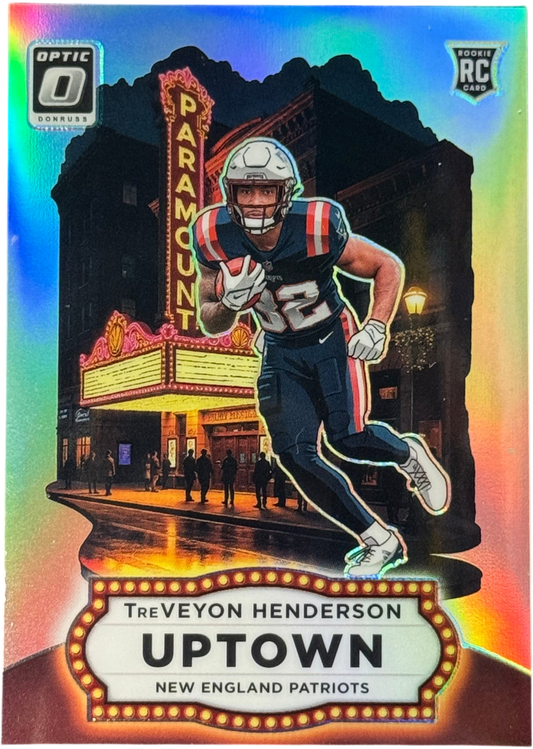 2025 Panini Donruss Optic Uptowns TreVeyon Henderson #23 RC