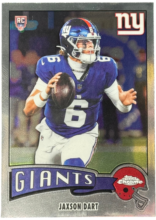 2025 Topps Chrome Jaxson Dart Throwback #1975-25 RC