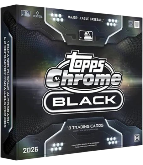 2026 Topps Chrome Black Baseball Hobby Box