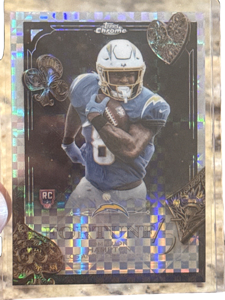 2025 Topps Chrome Fortune 15 Malik Nabers [X-Fractor] #F15-15