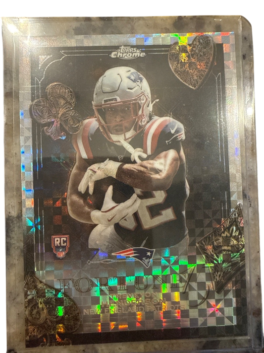 2025 Topps Chrome Fortune 15 TreVeyon Henderson [Refractor] #F15-26
