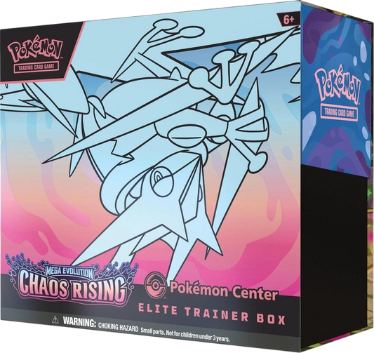 Chaos Rising Pokemon Center Elite Trainer Box - ME04: Chaos Rising (CRI)