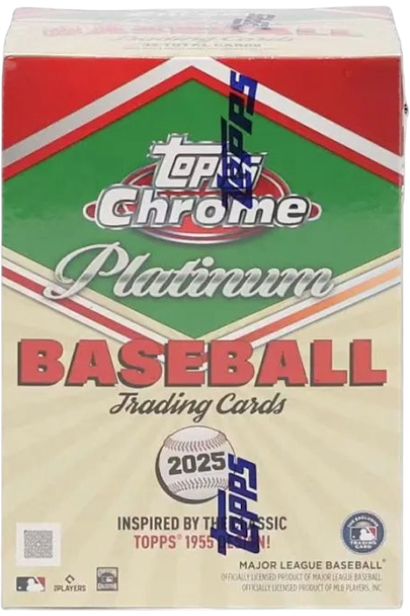 2025 Topps Chrome Platinum '55 Baseball Blaster Box
