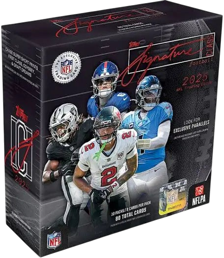 2025 Topps Signature Class Football Mega Box
