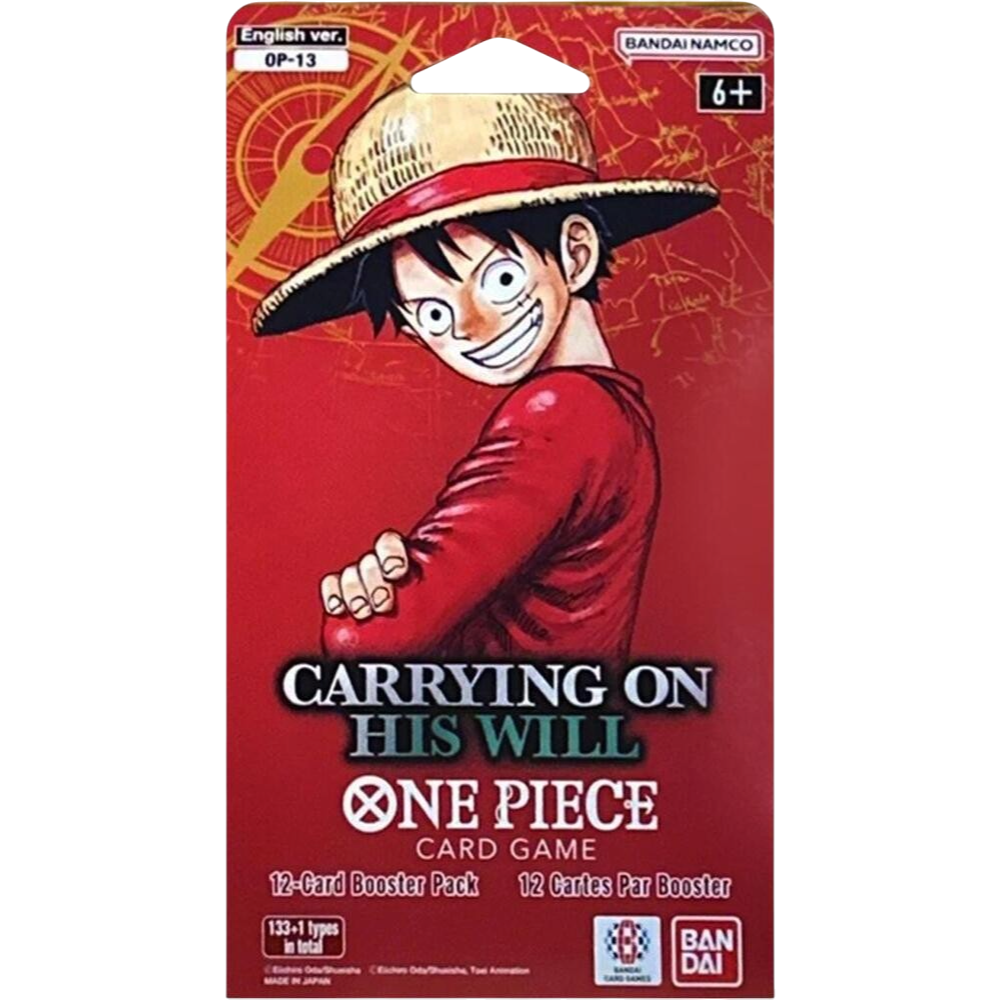 Carrying On His Will Sleeved Booster Pack - Carrying On His Will (OP13)