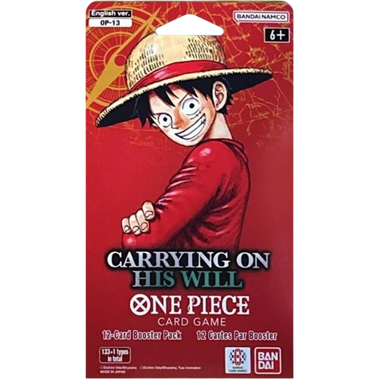 Carrying On His Will Sleeved Booster Pack - Carrying On His Will (OP13)