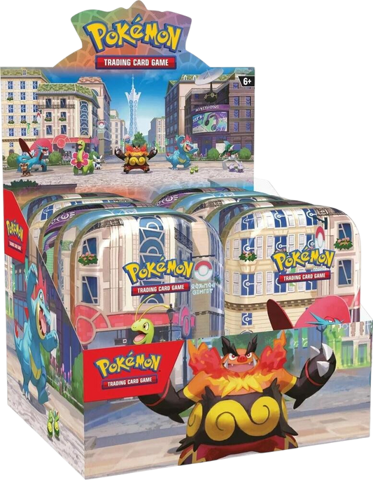 Lumiose City Mini Tin Display