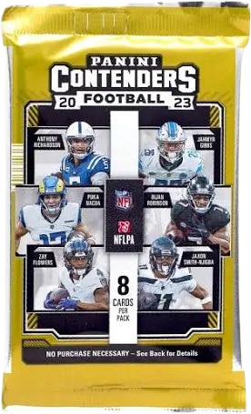 NFL Panini 2023 Contenders Football Trading Card Retail Pack