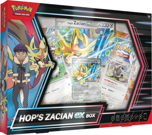 Hop's Zacian ex Box - Miscellaneous Cards & Products (MCAP) Pokemon
