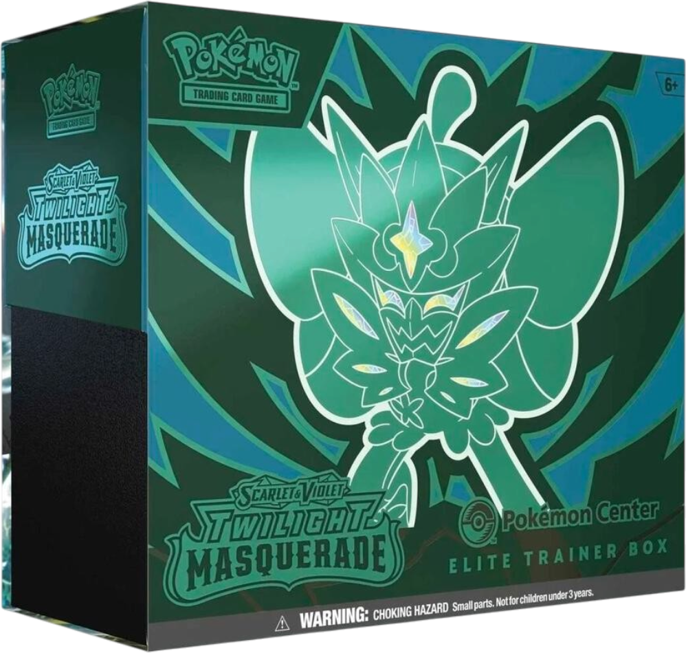 Twilight Masquerade Pokemon Center Elite Trainer Box (Exclusive) - SV06: Twilight Masquerade (TWM)