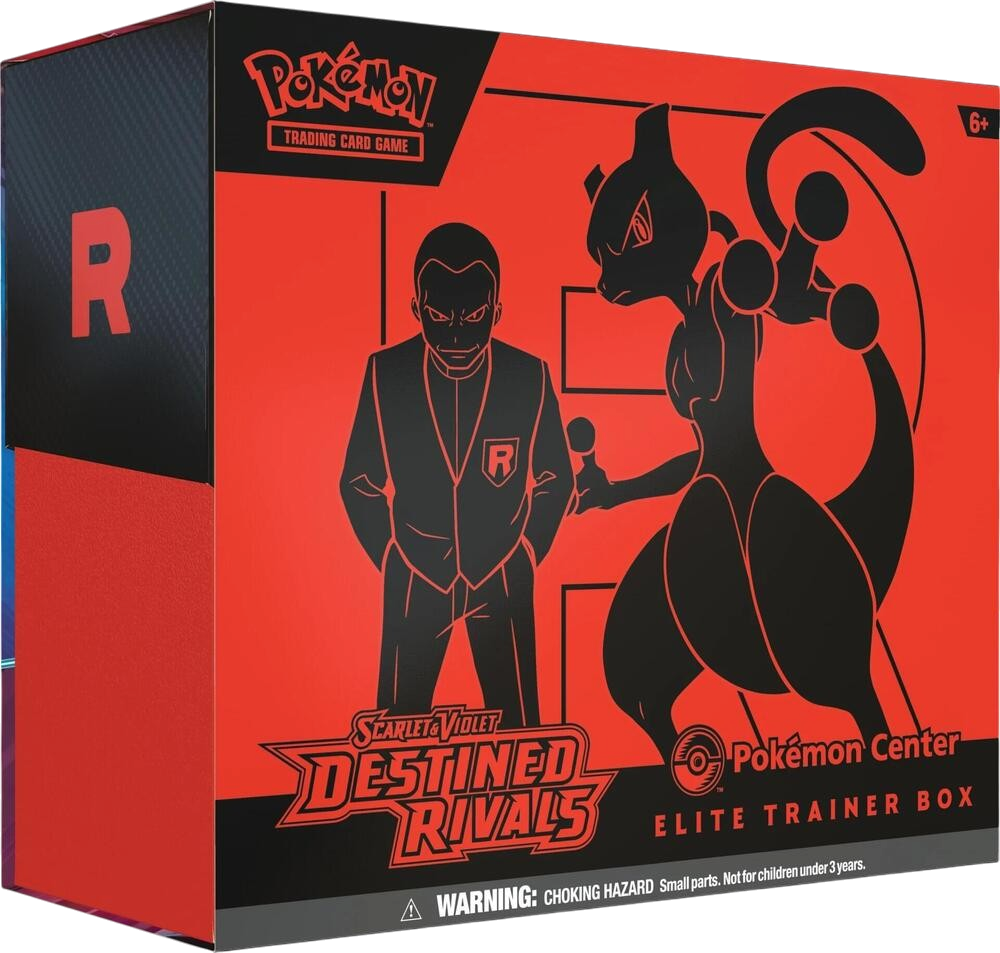 Destined Rivals Pokemon Center Elite Trainer Box (Exclusive) - SV10: Destined Rivals (DRI)