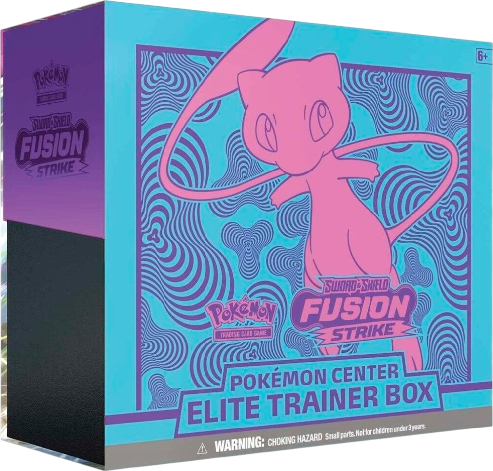 Fusion Strike Pokemon Center Elite Trainer Box (Exclusive) - SWSH08: Fusion Strike (SWSH08)