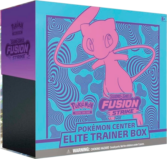 Fusion Strike Pokemon Center Elite Trainer Box (Exclusive) - SWSH08: Fusion Strike (SWSH08)