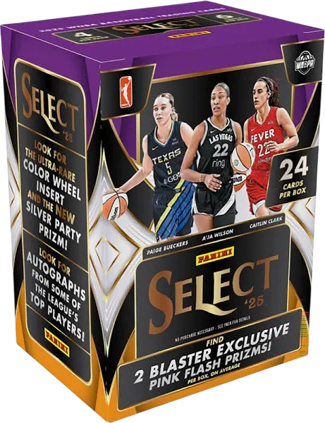 2025 Panini Select WNBA Blaster Box