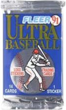 1991 Fleer Ultra Baseball Pack
