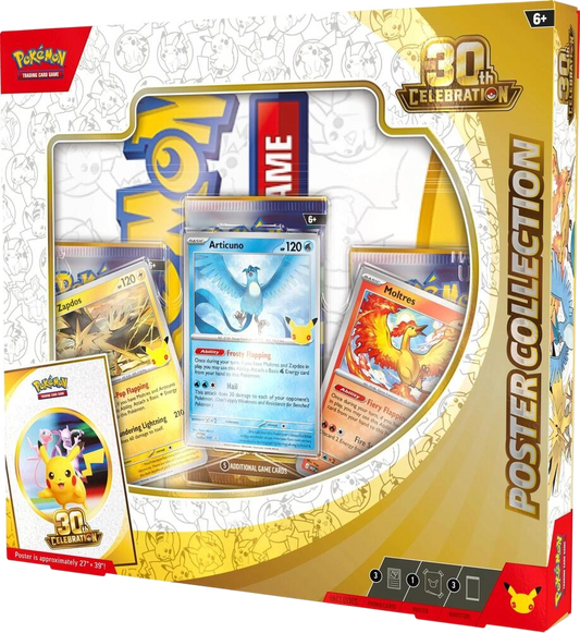 30th Celebration Poster Collection - ME: 30th Celebration (30C) Pokemon