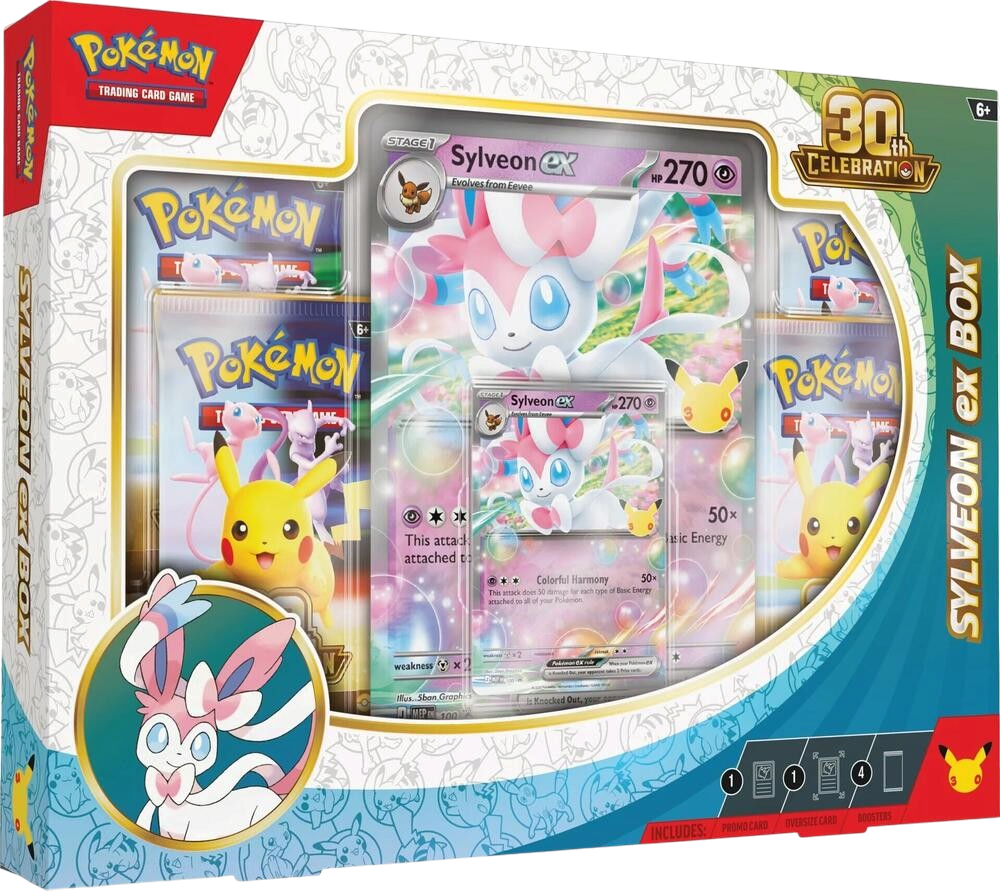 30th Celebration Sylveon ex Box - ME: 30th Celebration (30C) Pokemon