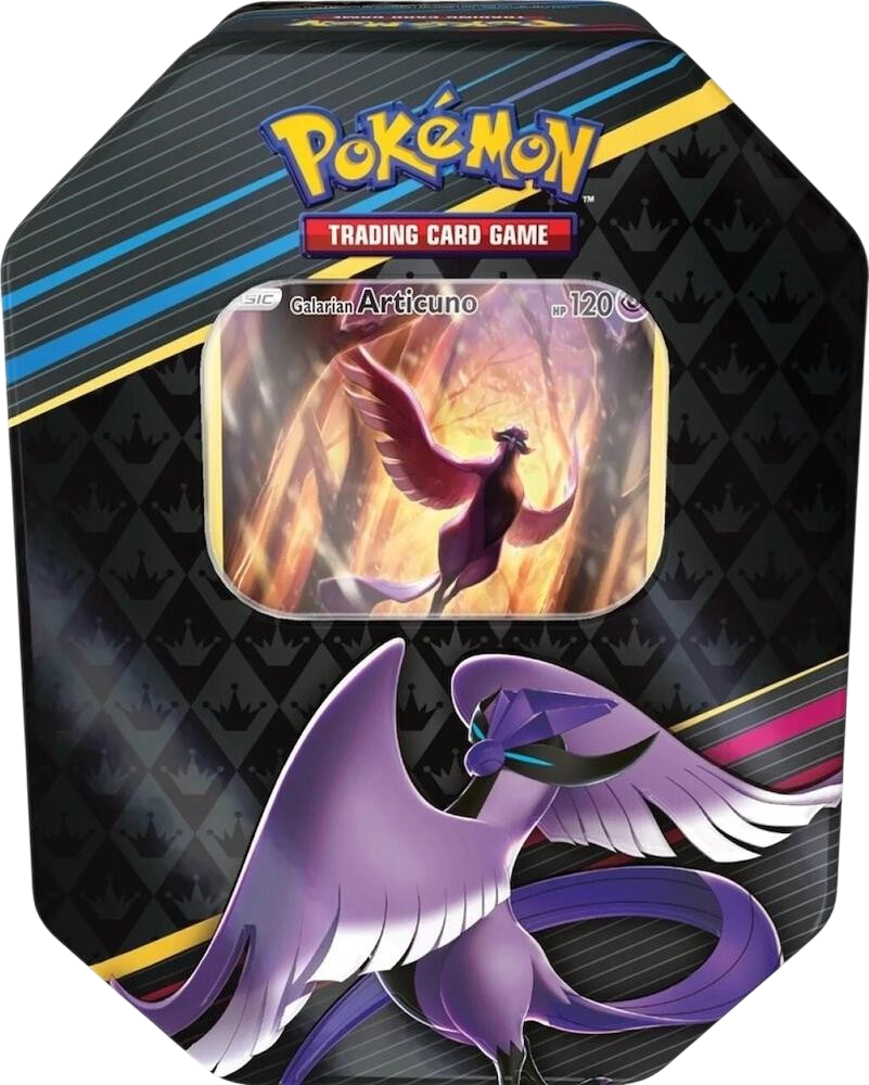 Crown Zenith Tin [Galarian Articuno] (International Version) - SWSH: Crown Zenith (CRZ) Pokemon