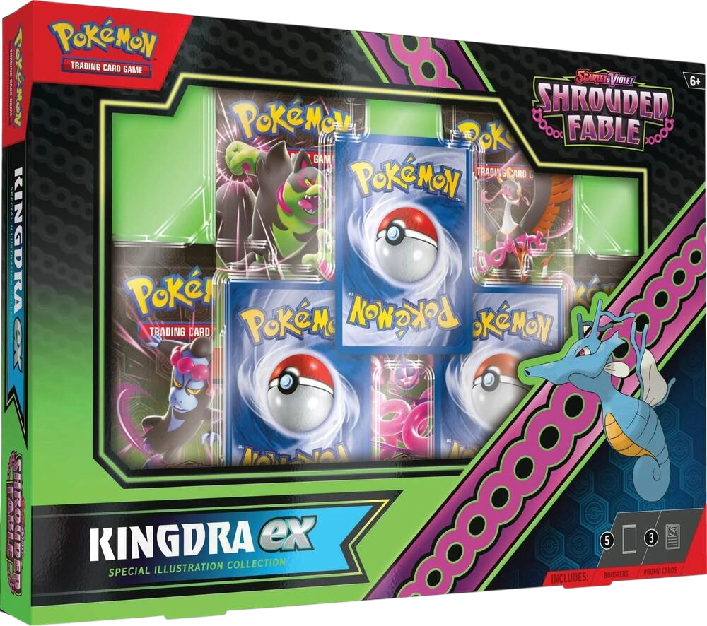 Kingdra ex Special Illustration Collection - SV: Shrouded Fable (SFA) Pokemon