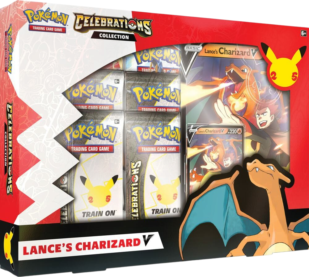 Celebrations Collection [Lance's Charizard V] - Celebrations (CLB) Pokemon