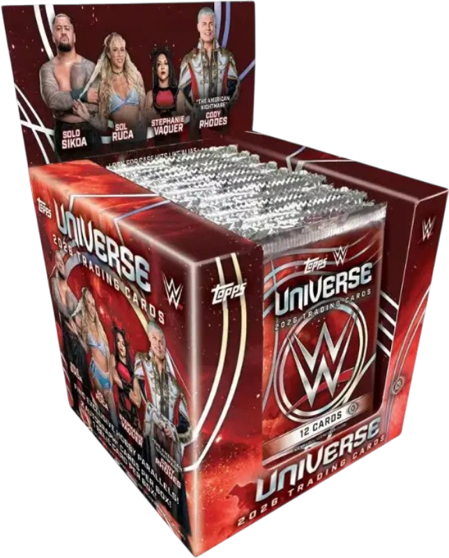 2026 Topps WWE Universe Wrestling Hobby Box