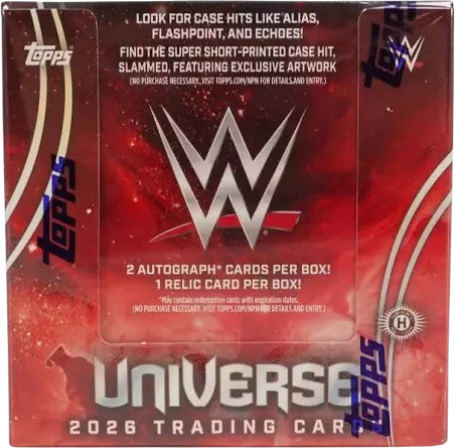 2026 Topps WWE Universe Wrestling Hobby Box