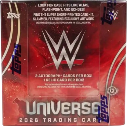 2026 Topps WWE Universe Wrestling Hobby Box