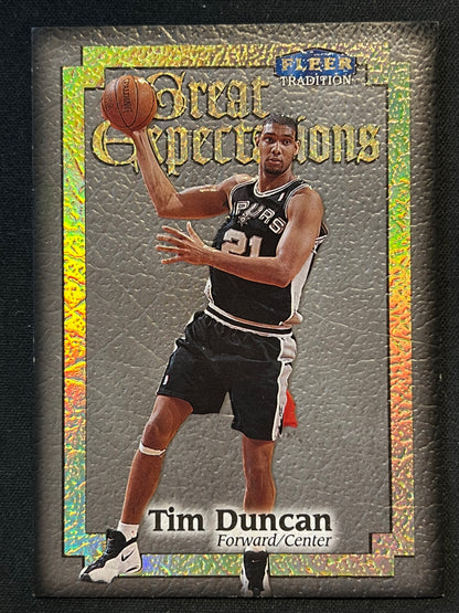 1998-99 Fleer Tradition - Great Expectations Tim Duncan #4 GE