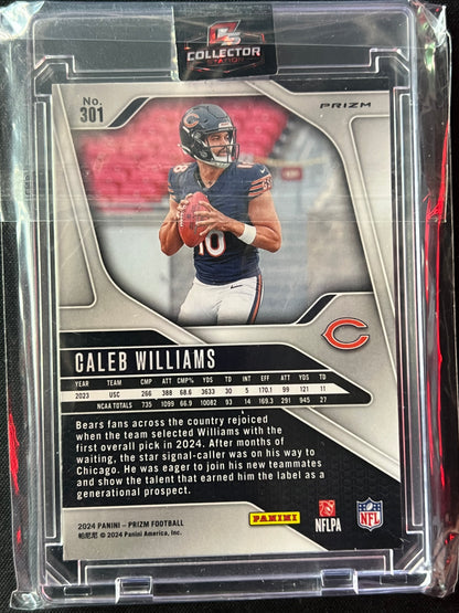 2024 Panini Prizm - Rookie Caleb Williams #301 Silver Prizm (RC)
