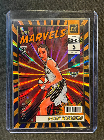 2025 Panini Donruss WNBA Net Marvels Paige Bueckers /399 #23 RC