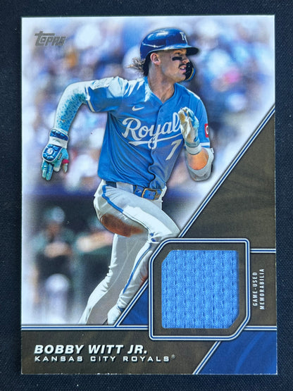 2026 Topps Series 1 - Major League Material Bobby Witt Jr. #MLM-BW (MEM) Royals