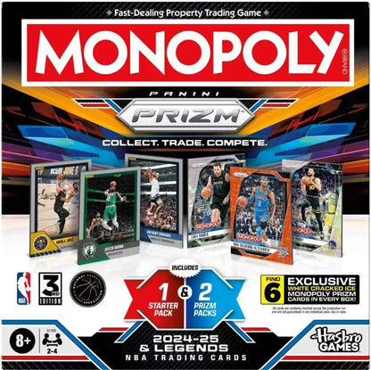 Panini NBA Monopoly 2024-25 Prizm Basketball Game Set