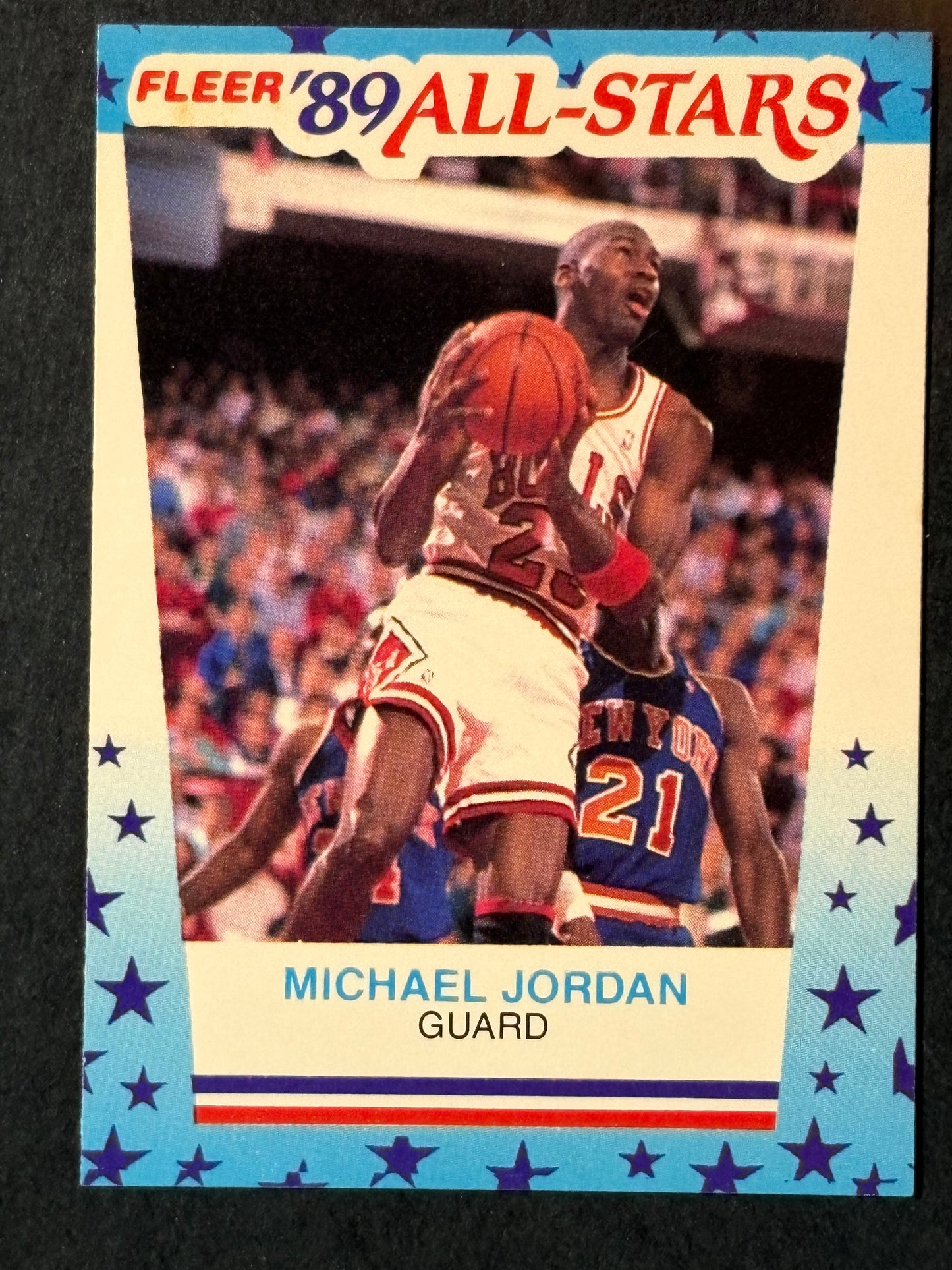 1989-90 Fleer All-Stars Stickers Michael Jordan #3