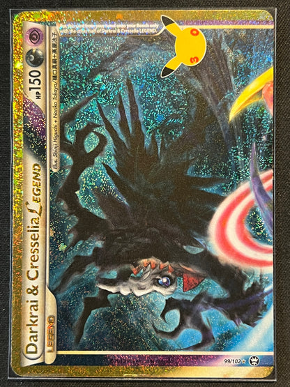 Darkrai & Cresselia Legend (Top) - ME: 30th Celebration Classic Collection (30C) NM Pokemon