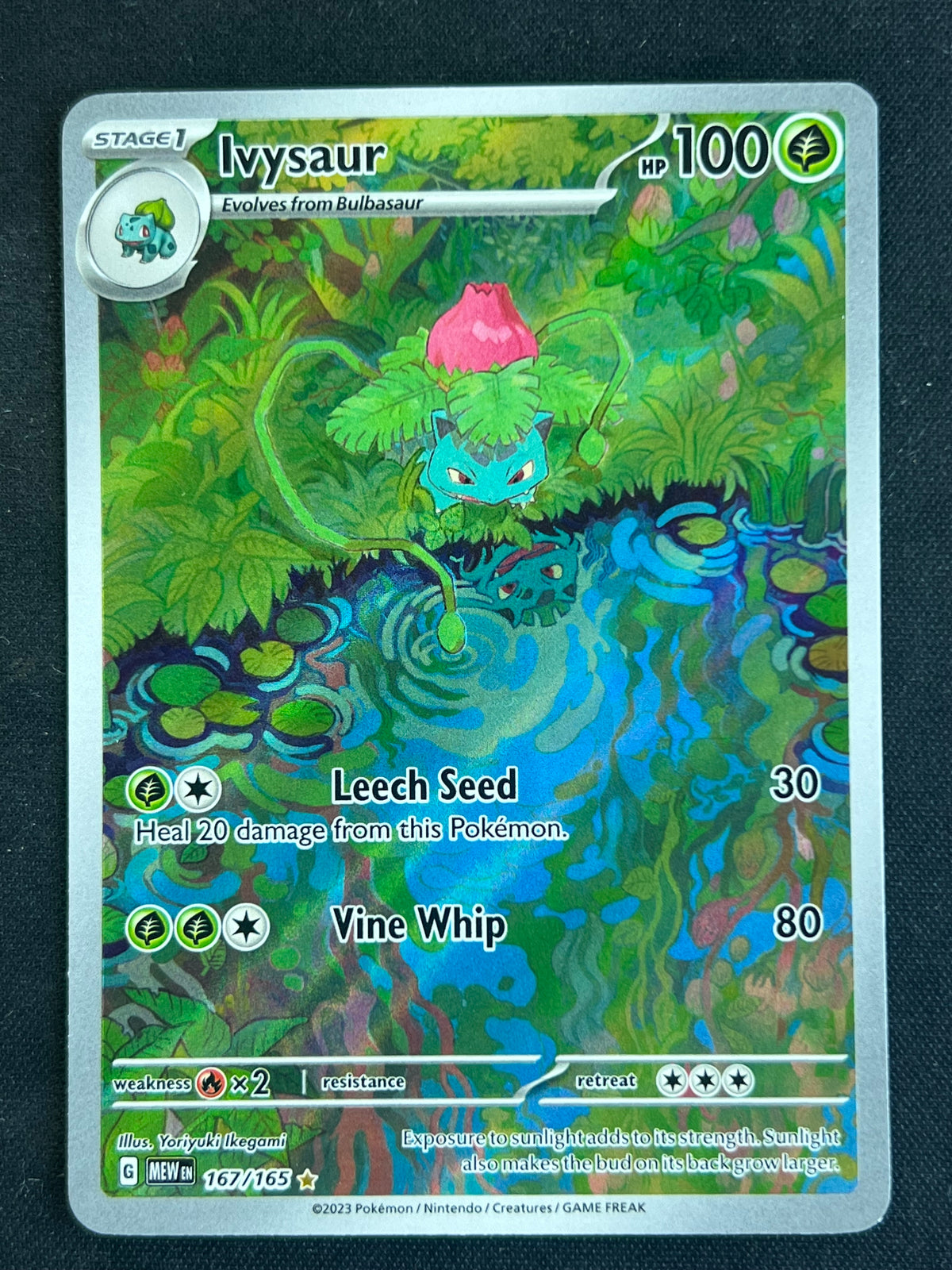 Ivysaur - 167/165 - SV: Scarlet & Violet 151 (MEW) LP Pokemon