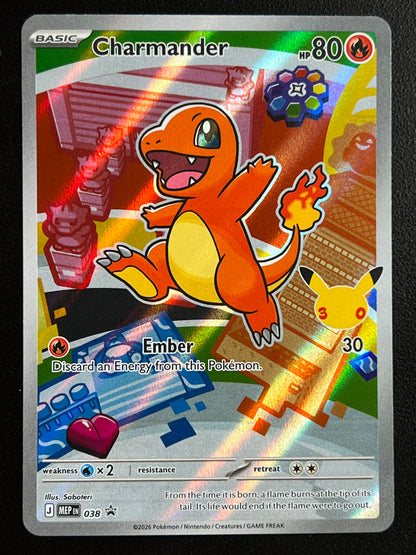Charmander - 038 - ME: Mega Evolution Promo (MEP) NM Pokemon