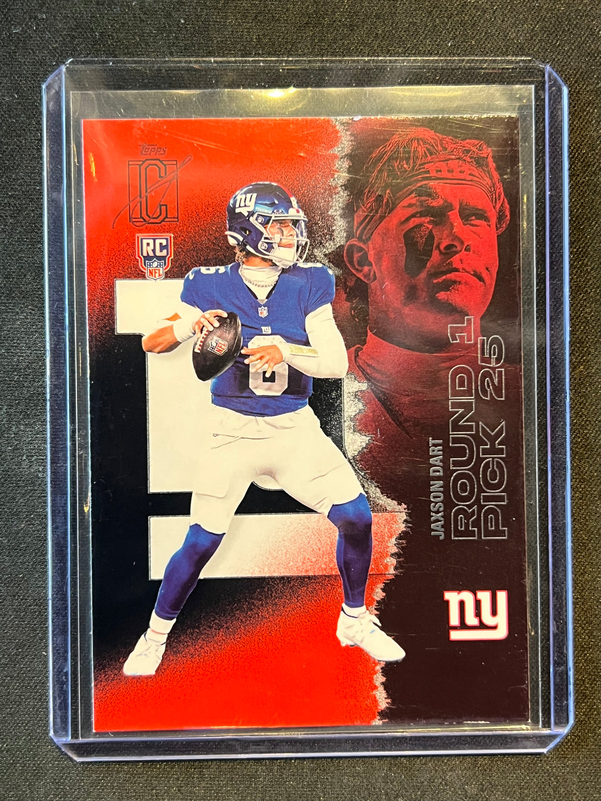 2025 Topps Signature Jaxson Dart Red & Black #106
