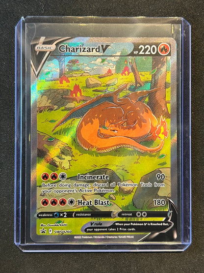 Charizard V - SWSH260 - SWSH: Sword & Shield Promo Cards (SWSD) Pokemon