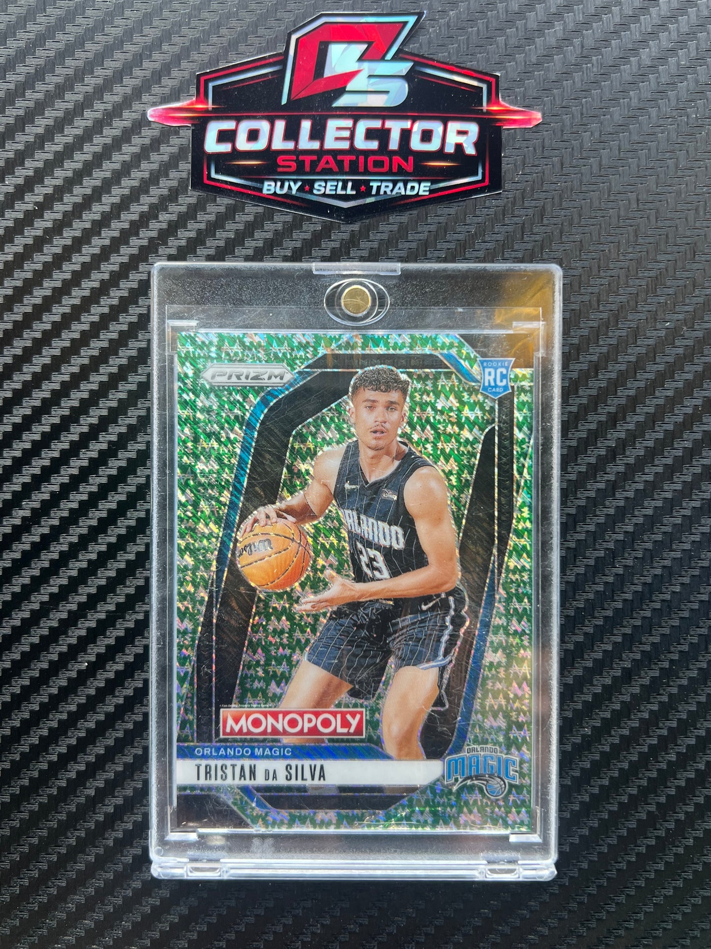 2024-25 Tristan Da Silva #48 Millionaire Green Shimmer /20
