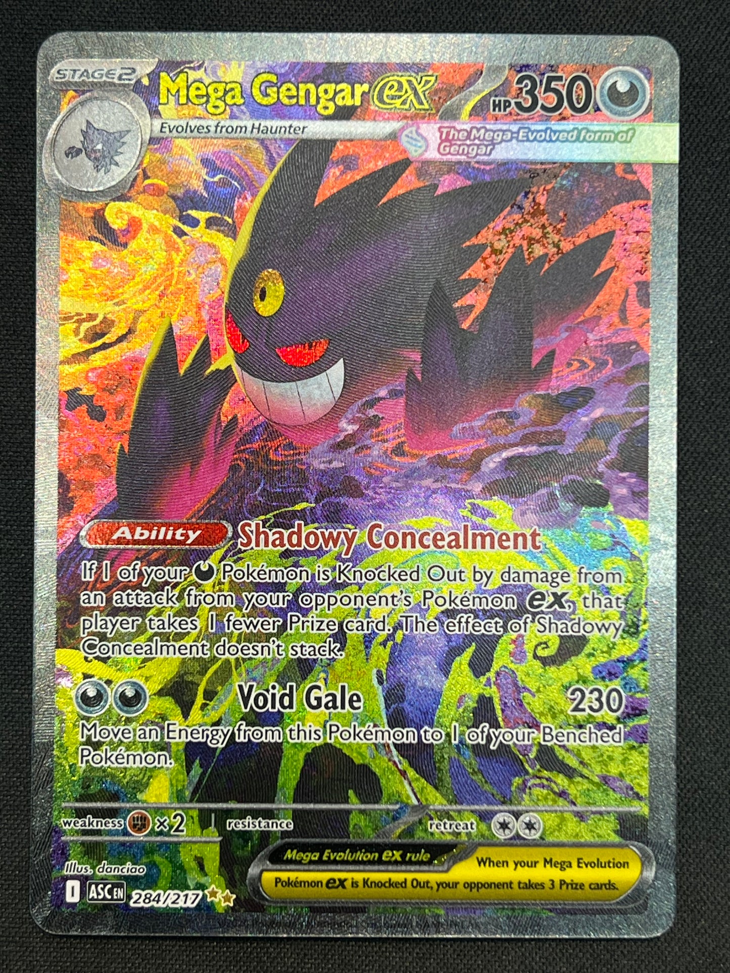 Mega Gengar ex - 284/217 - ME: Ascended Heroes (ASC)