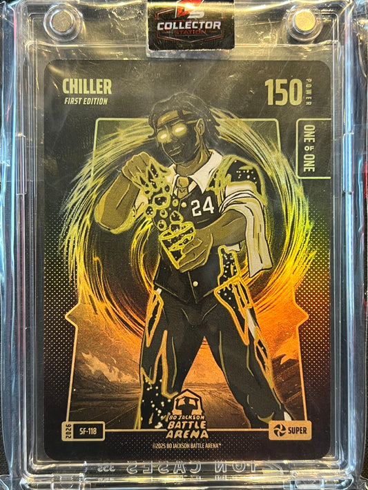 2026 Bo Jackson Battle Arena Chiller First Edition Super 1/1 Battle Foil #SF-118