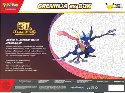 30th Celebration Greninja ex Box - ME: 30th Celebration (30C) Pokemon