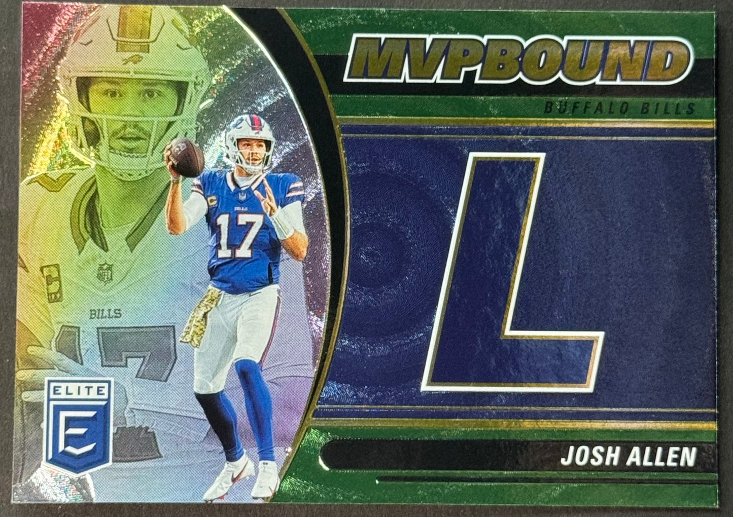 2024 Panini Donruss Elite MVPBound Josh Allen (Letter L) #9