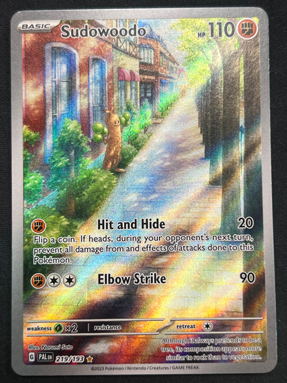 Sudowoodo - 219/193 - SV02: Paldea Evolved (PAL) Pokemon