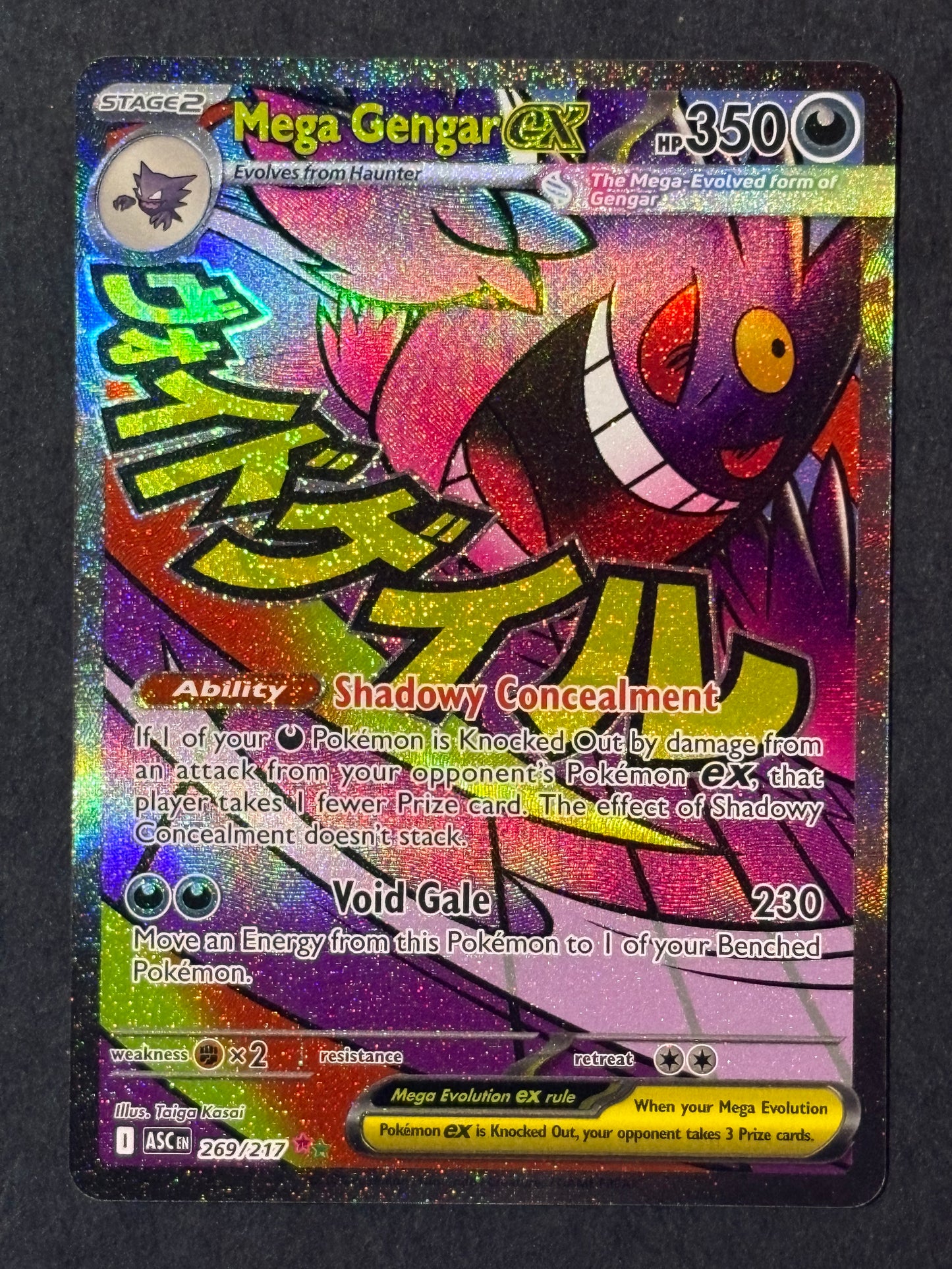 Mega Gengar ex - 269/217 - ME: Ascended Heroes (ASC)