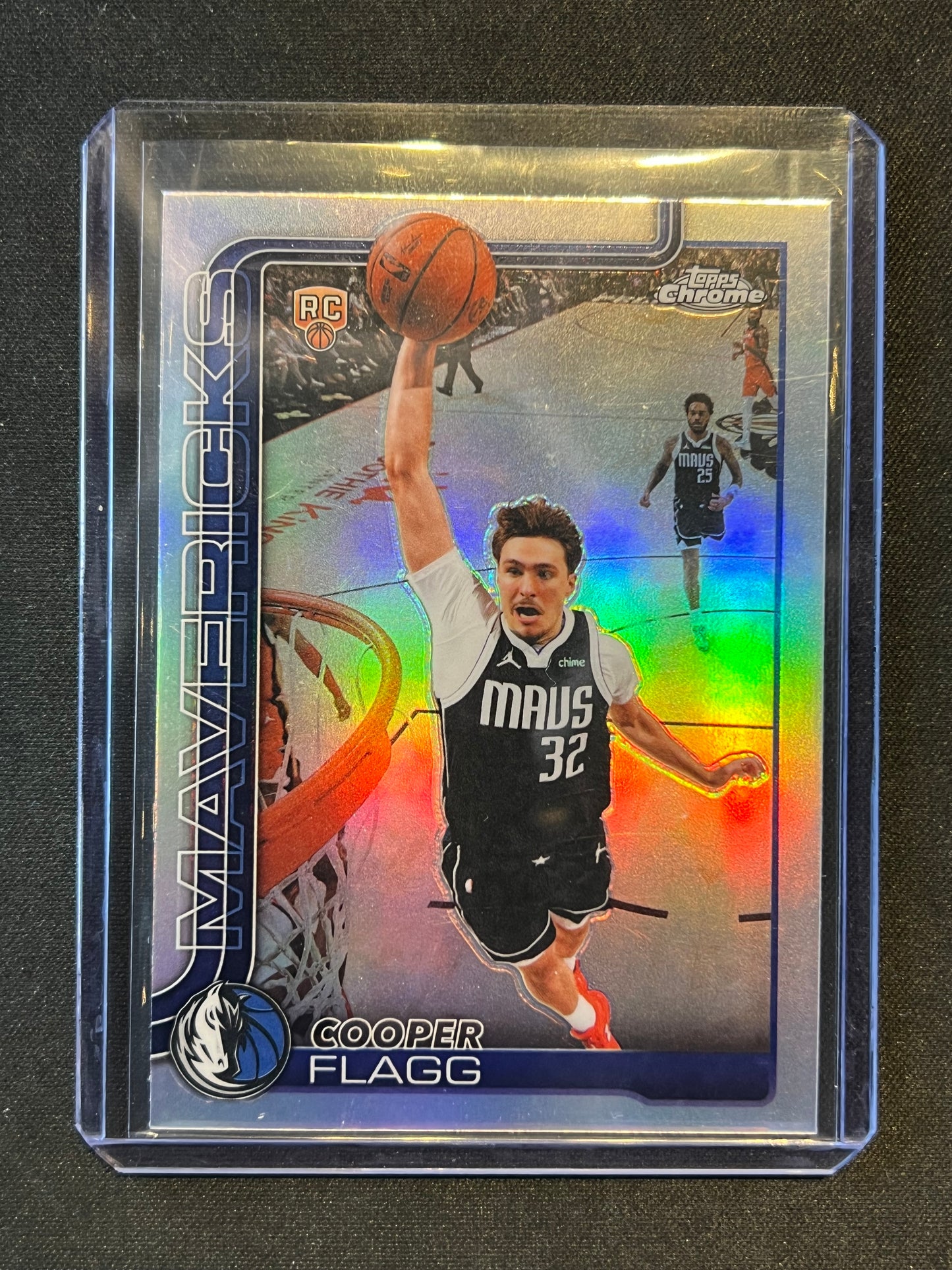 2025-26 Topps Chrome Update #151 Cooper Flagg Refractor Rookie RC